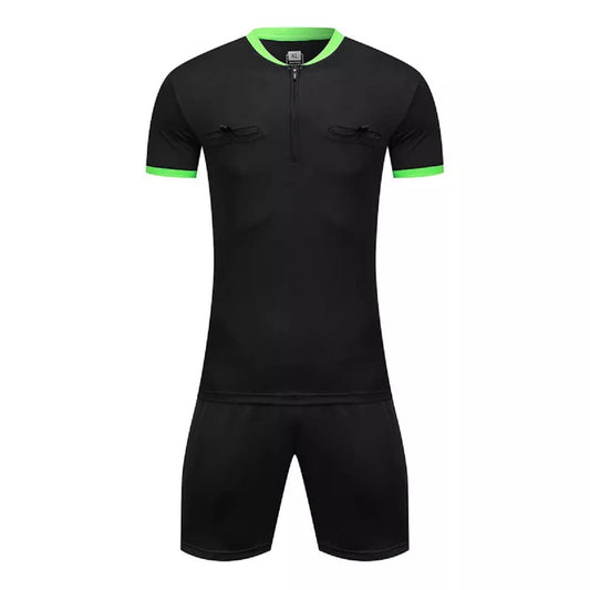Men's Soccer Referee Jersey Short Sleeve Referee Shirts & Shorts