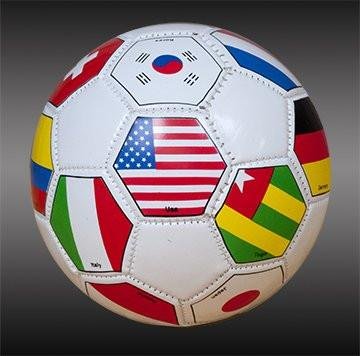 UTA International Flags Mini Soccer Ball Size 1 Free Bungee Ball Net