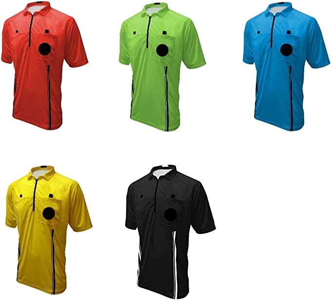 5 Pc Pro Soccer Referee Jersey Set