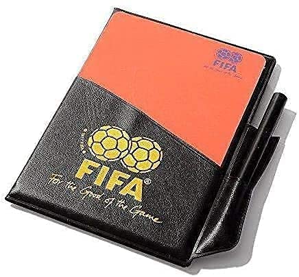 Soccer Referee Red Card Football Yellow Card with FIFA Flipping Coin & Ref Pad (25 Sheets)