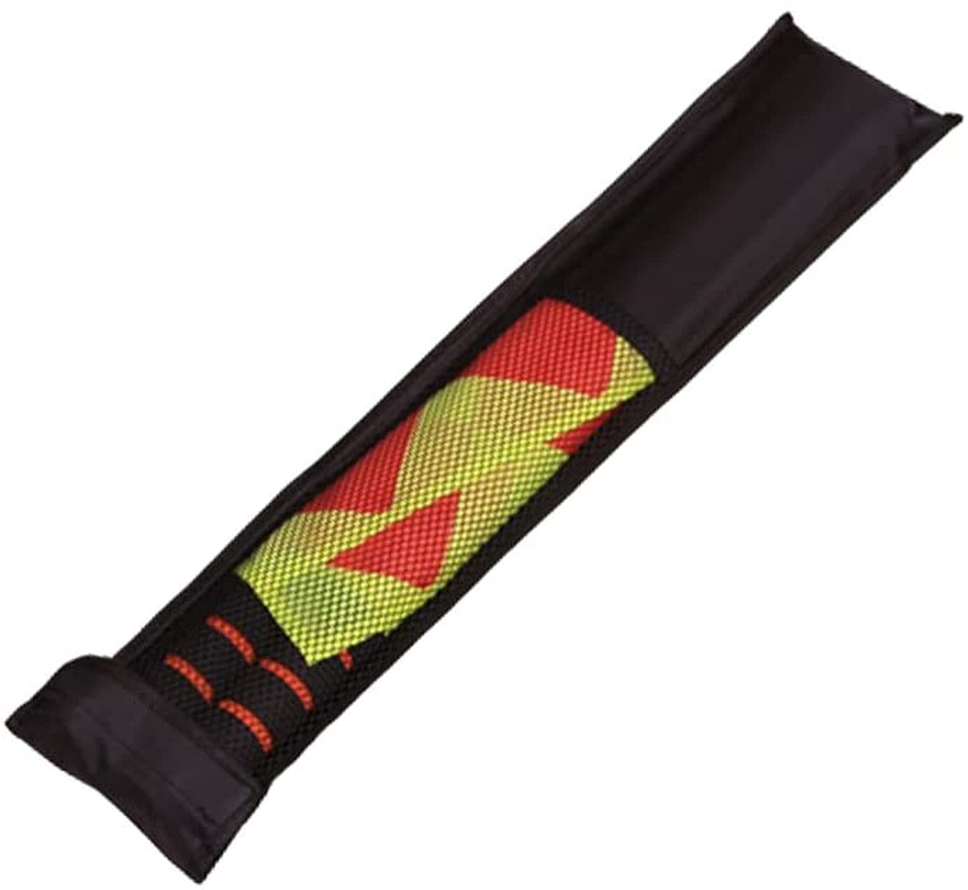 Soccer Ref Diamond Flags Football Rugby Linesman 2 pcs Checkered Referee Flags Metal Pole Foam Handle with Caring Bag
