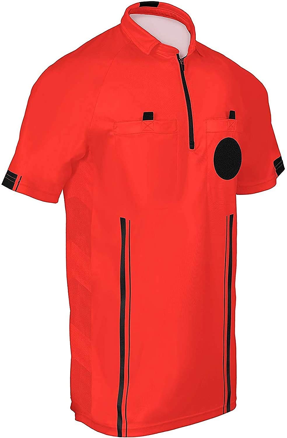 9 Pcs Football Soccer Referee Package Kit Men Referee Costume Ref Shirt Linesman Flags, Referee Whistle Soccer Referee Cards Sport Soccer Accessory for Adult Teenager