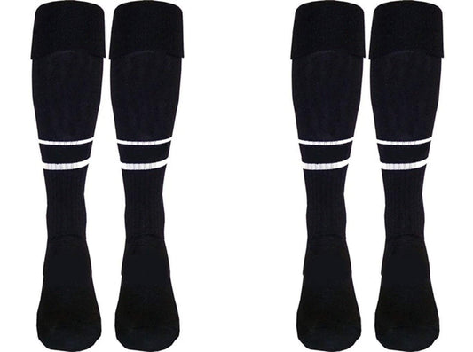 1 Stop Soccer Referee socks 2 pairs Free Referee Score Pads 25 Sheets