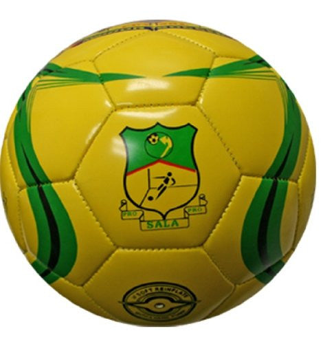 Low Bounce Practice Futsal Soccer Ball Yellow Green Size 4