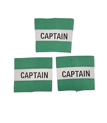 Soccer Team Captain's Arm Band 3 Pack Adult Size A