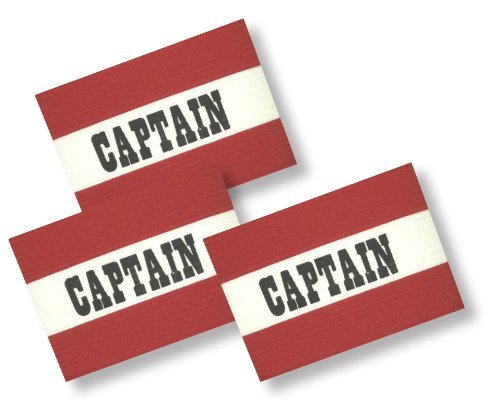 Soccer Team Captain's Arm Band 3-Pack