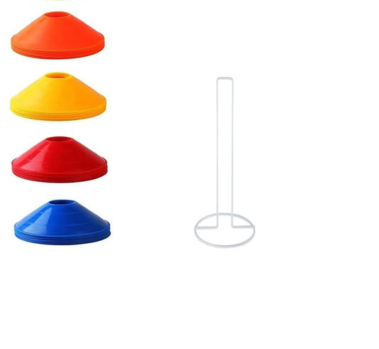 1 Stop Soccer Saucer Field Mini Cone Set of 48 Agility DISC Cone 5"