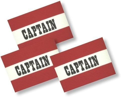 Soccer Team Captain's Arm Band 3 Pack Adult Size A