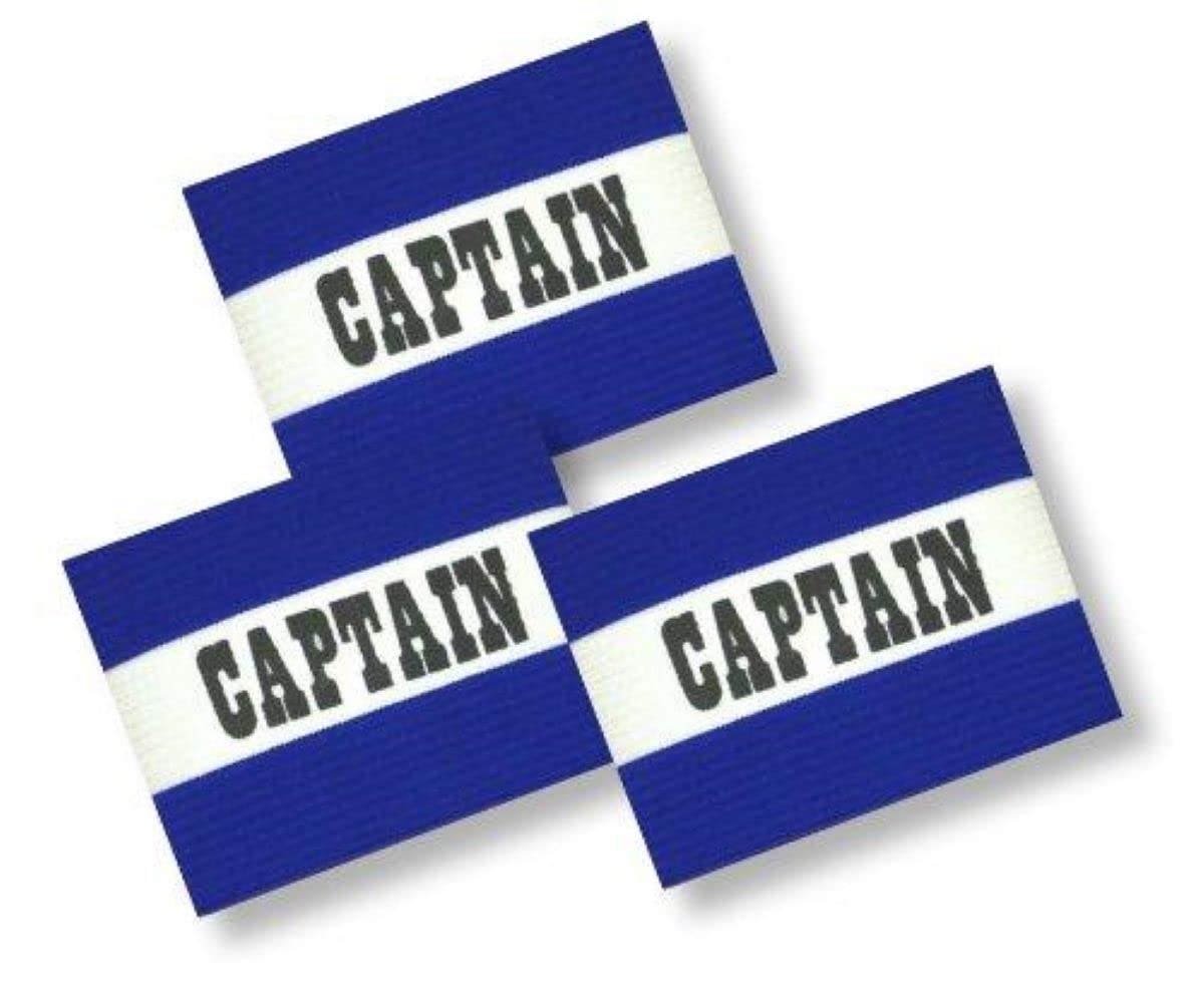 Soccer Team Captain's Arm Band 3 Pack Adult Size A