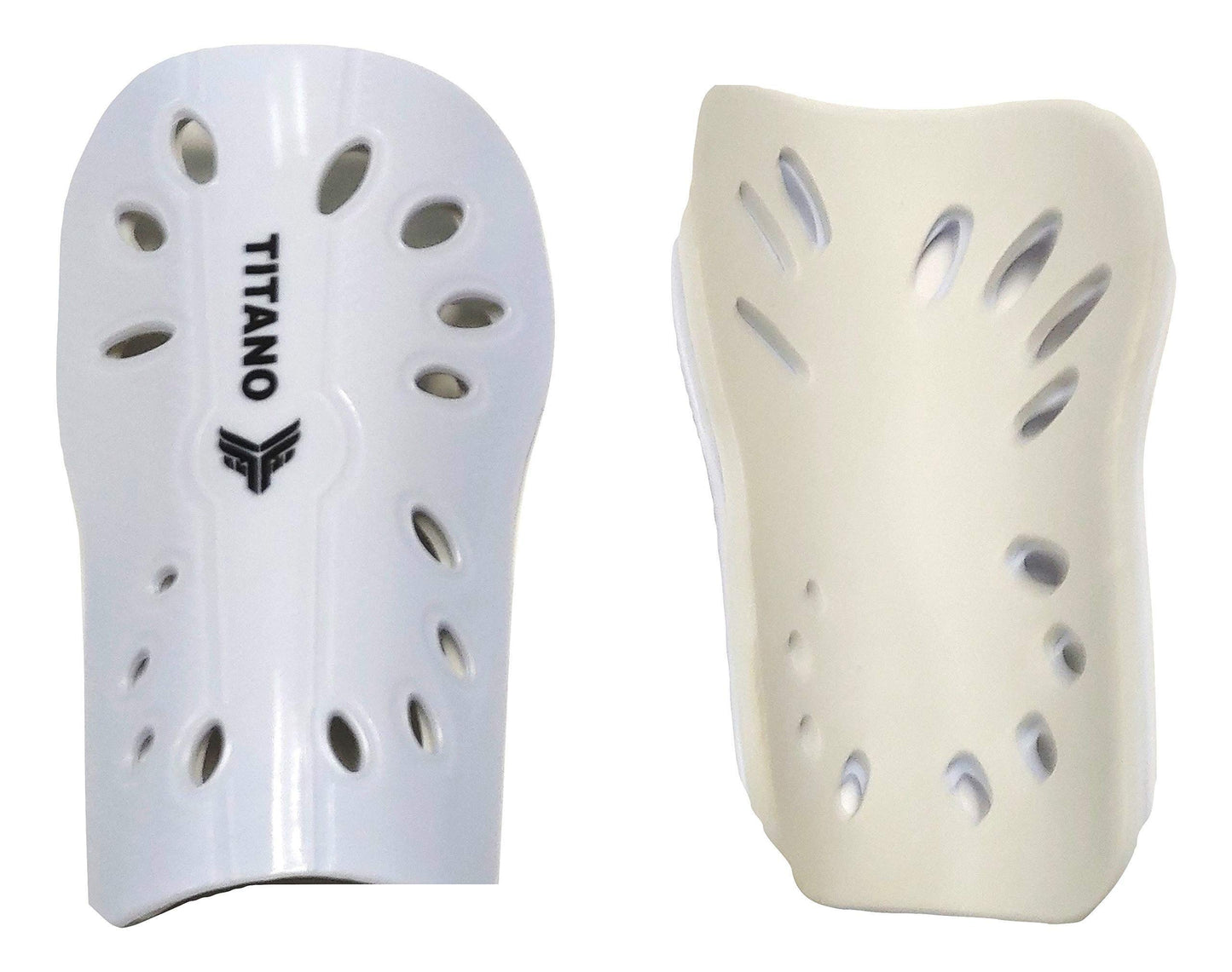 1 Stop Soccer Soccer Shin Guard White/Black Slider