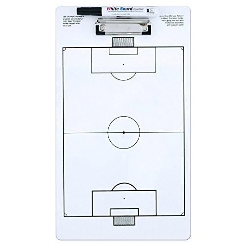Soccer Coach Erasable White Clipboard