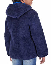 Eddie Bauer Boys Plush Reversible Hooded Jacket