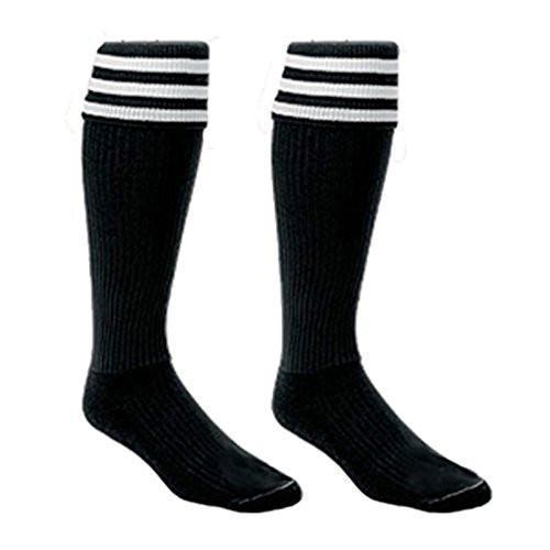 2 Pair Official Stiping Referee Soccer Socks