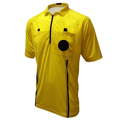 5 Pc Pro Soccer Referee Jersey Set Plus Sizing