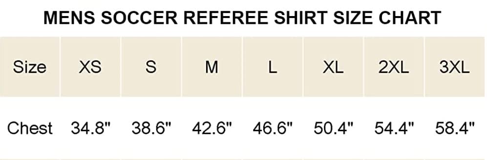 Men's Soccer Referee Jersey Short Sleeve Referee Shirts & Shorts