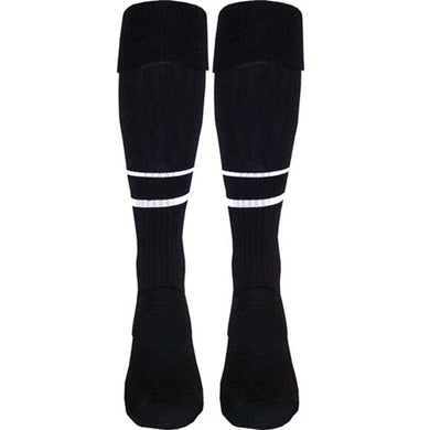 2 Stripe Soccer Referee Socks Adult