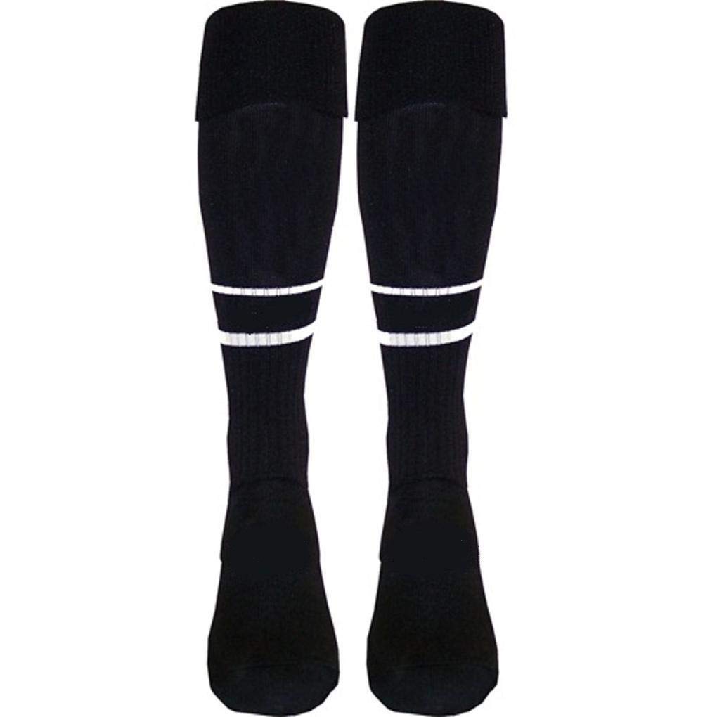 2 Stripe Soccer Referee Socks Intermediate