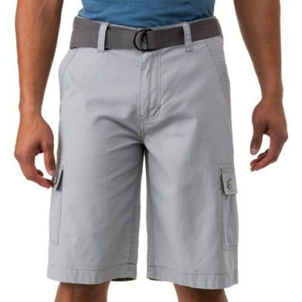 Wear First Men's Legacy Belted Cargo Shorts (High Rise, 30)