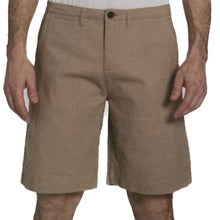 Jachs Men's Extra Soft Stretch Fabric Cotton Twill Shorts (Khaki, 40)