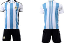 Argentina Soccer Jersey 2022 World Cup Home Jersey + Soccer Shorts