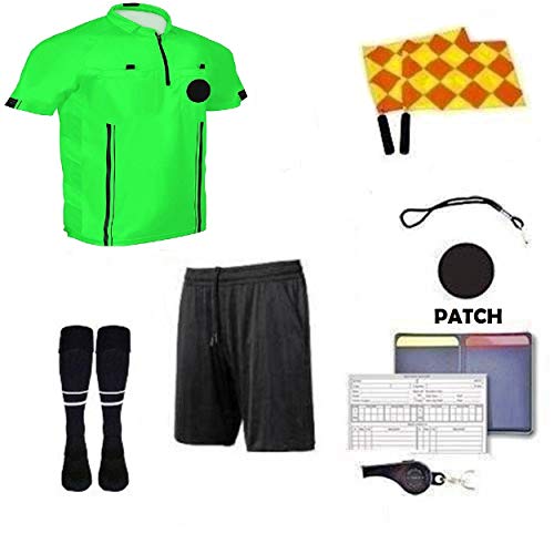 1 Stop Soccer Referee 9 Piece soccer Kit Package –